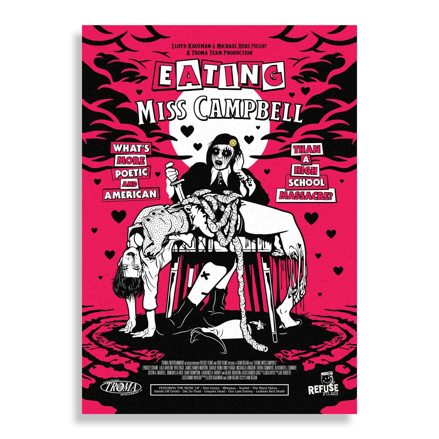 Eating Miss Campbell Signed A3 Print (Artist: Mila K) [Limited Edition /50]