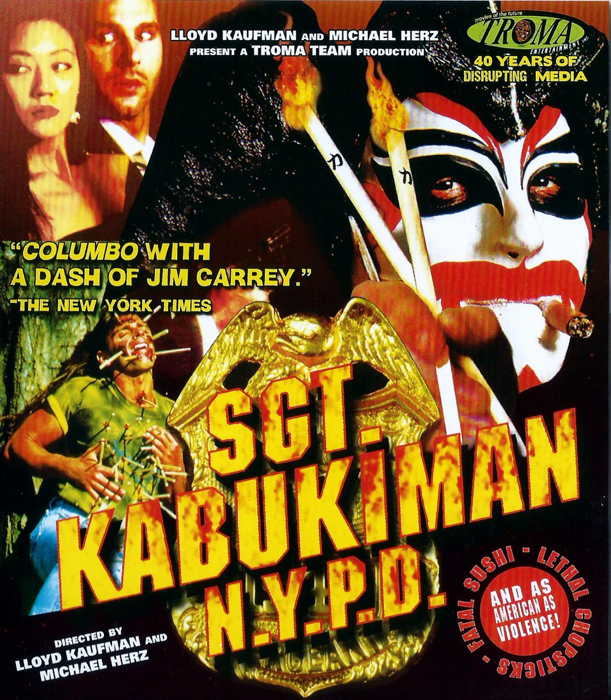 Sgt. Kabukiman NYPD - Blu-ray [Troma Stock]