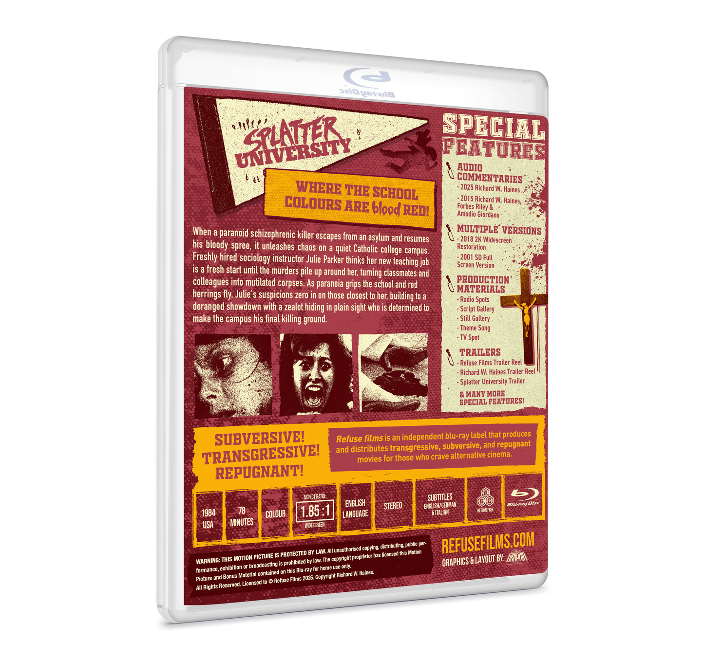 Splatter University [Blu-ray]