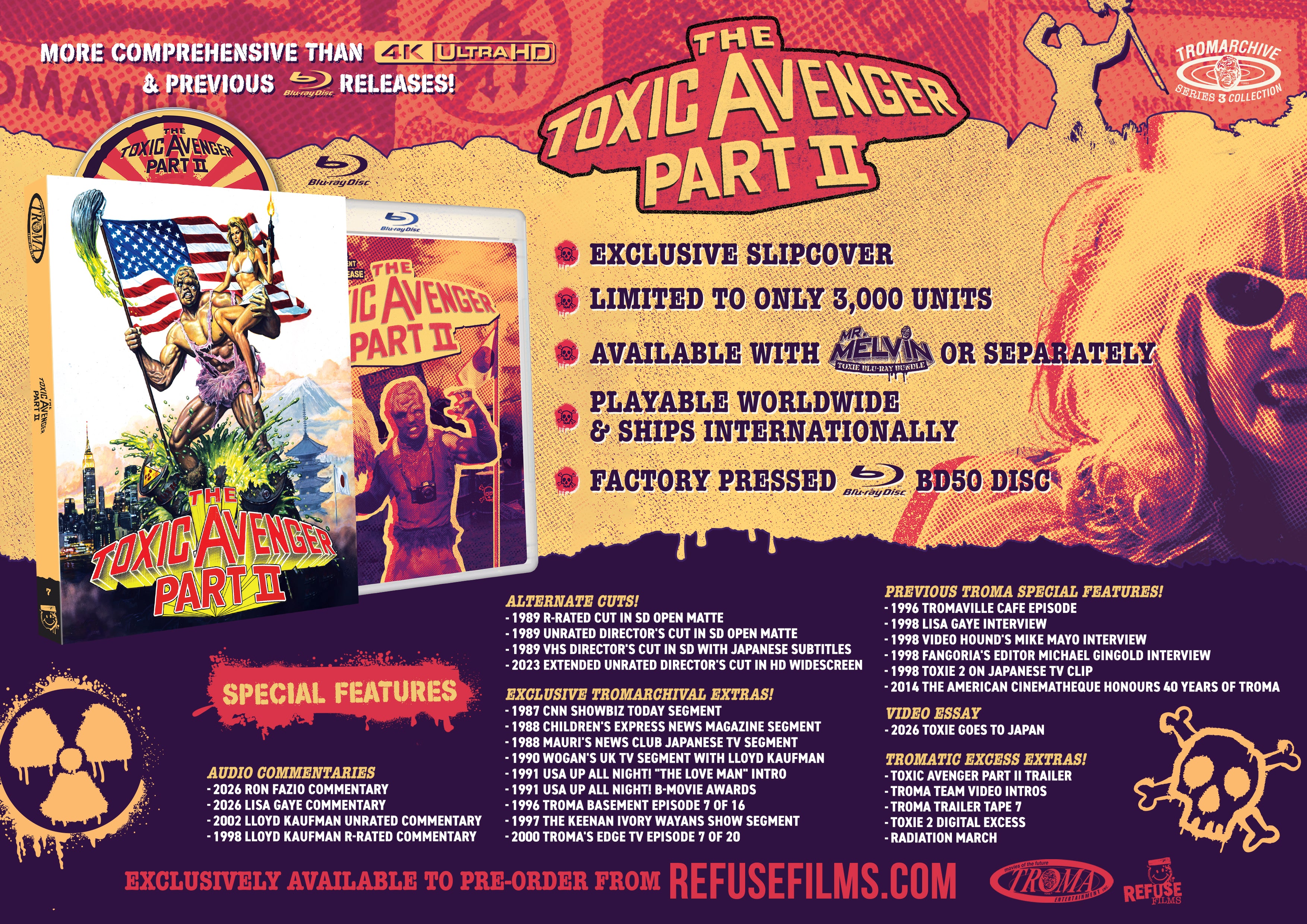 Mr. Melvin Toxie [Blu-ray] Bundle – Refuse Films