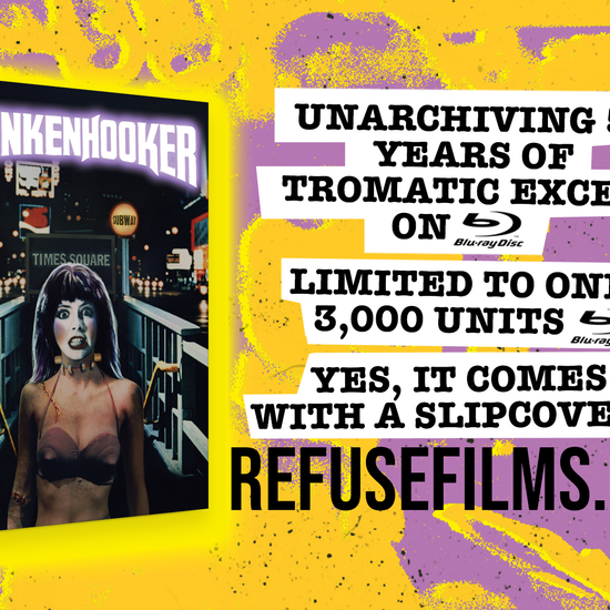 Frankenhooker, Frank Henenlotter, Blu-ray, Refuse Films, TromArchive Collection