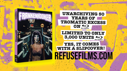 Frankenhooker, Frank Henenlotter, Blu-ray, Refuse Films, TromArchive Collection
