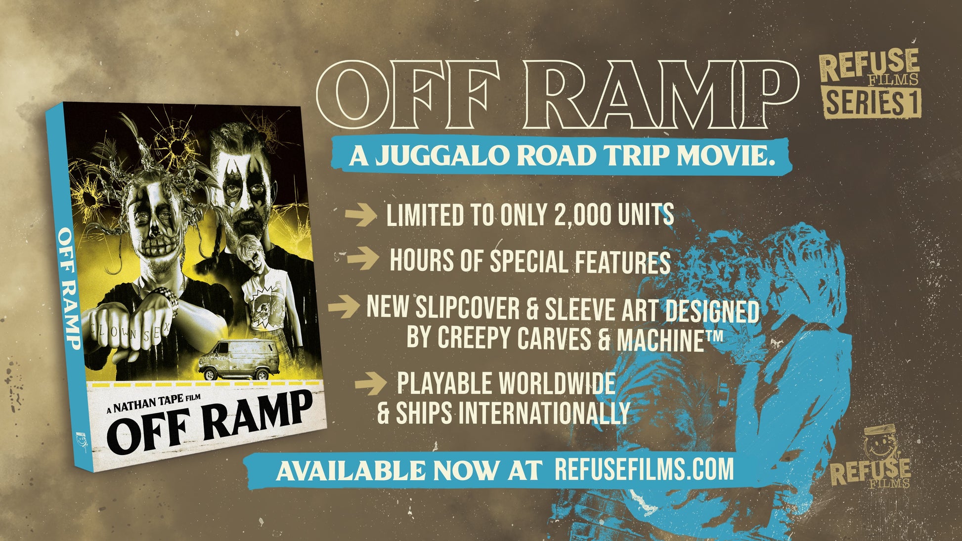 Off Ramp Refuse Films Series 1 Blu-ray Trailer Genre Juggalo Movie