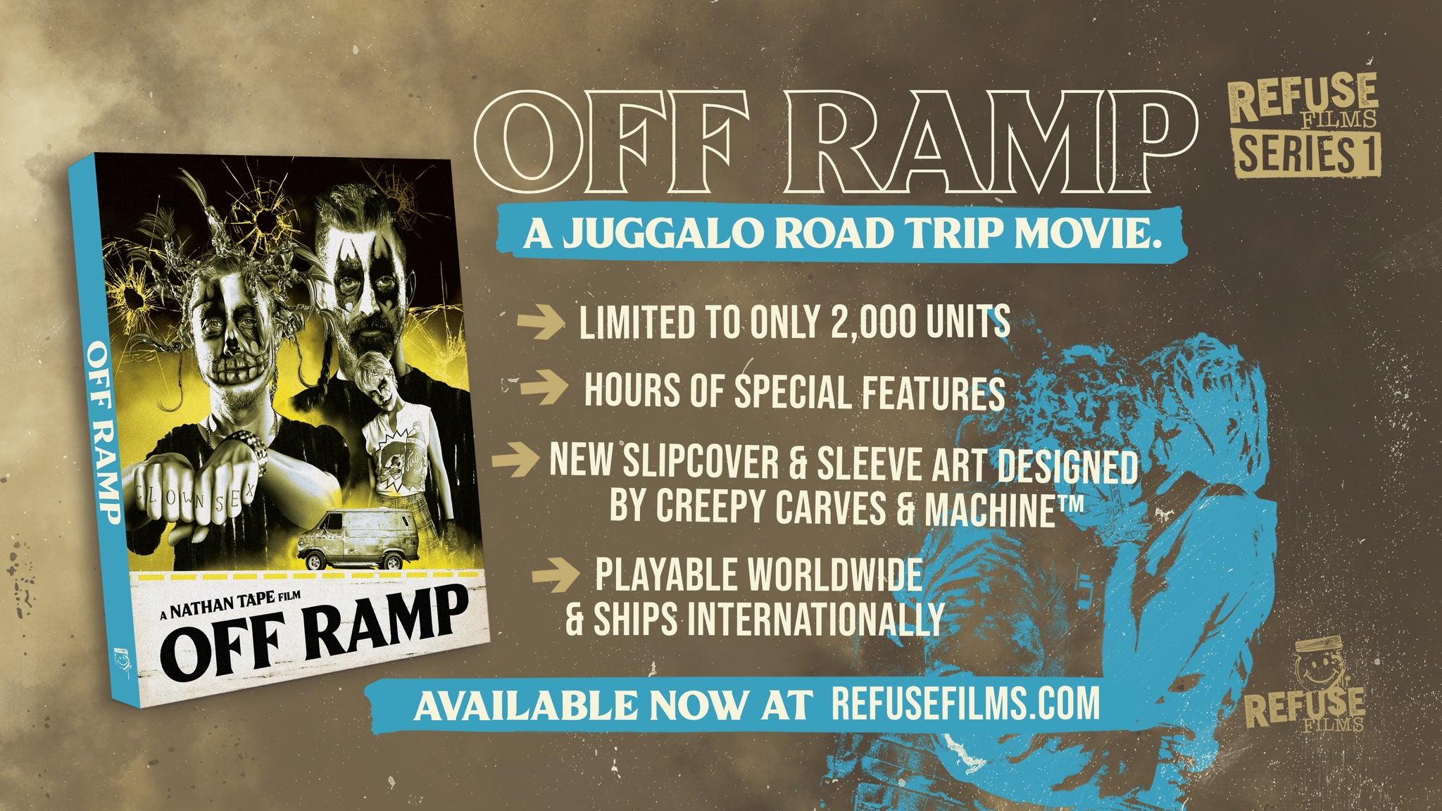 Off Ramp Refuse Films Series 1 Blu-ray Trailer Genre Juggalo Movie