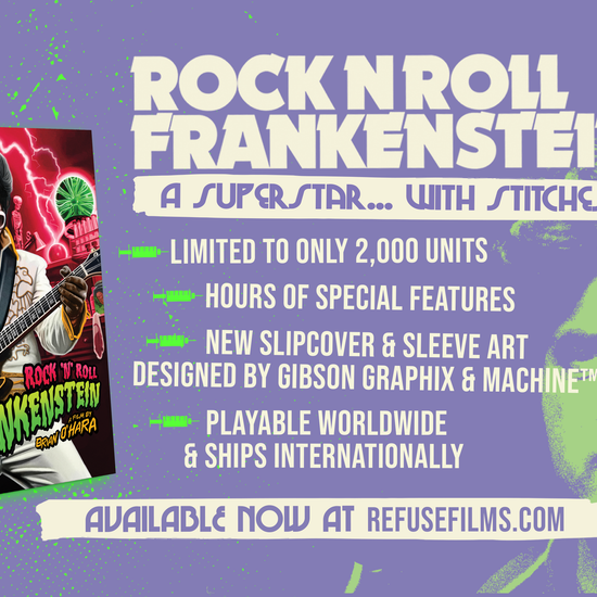 Rock N Roll Frankenstein (1999) Refuse Films Series 1 Blu-ray Trailer Horror 