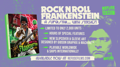 Rock N Roll Frankenstein (1999) Refuse Films Series 1 Blu-ray Trailer Horror 